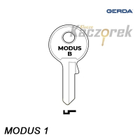Gerda 065 - klucz surowy - MODUS 1 - S30 S35 - Typ B